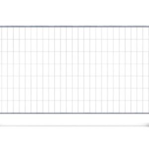 Mobilní plot průhledný 3,5 × 2 m